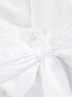 Next Blanc - Peignoir Flower Girls en taffetas Noeud (3mois-8ans) Best