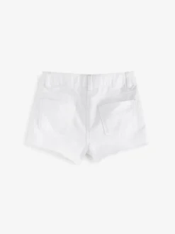 Next Blanc - Short en jean à bords effilochés (3-16ans) Sale