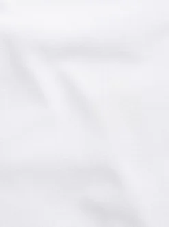 Next Blanc - Slim Fit (Slim Fit) - Chemise intelligente à double poignet facile d’entretien Online