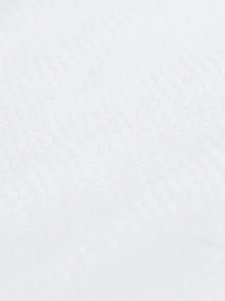 Next Blanc - Slim Fit (Slim Fit) - Chemise habillée texturée à manches longues avec bordure Online