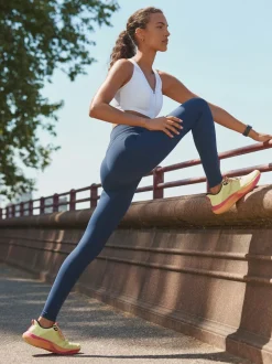 Next Blanc - Soutien-gorge B-GG Active Sports Impact élevé Dry Tech zippé sur le devant Clearance