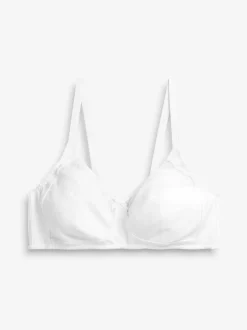 Next Blanc - Soutien-gorge confort ultime en coton sans armatures OH Total Support New