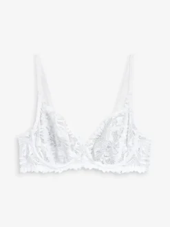 Next Blanc - Soutien-gorge Dentelle Ultimate Comfort Coupe pleine sans rembourrage Hot