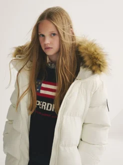 Superdry Blanc - à ceinture Sale