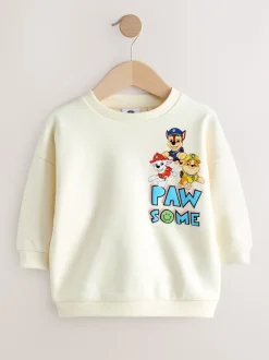 Next Blanc - Sweat-shirt Paw Patrol à col rond (9mois -8ans) Sale