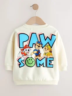 Next Blanc - Sweat-shirt Paw Patrol à col rond (9mois -8ans) Sale