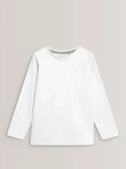 Next Blanc - T-shirt à manches longues (3-16ans) Outlet
