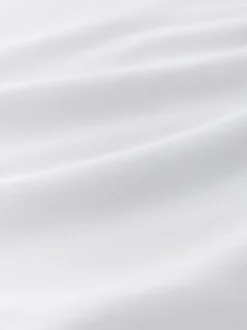 Next Blanc - T-shirt Blend modal TENCEL™ à Mancherons Clearance