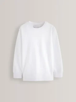 Next - T-shirt confortable à manches longues (3-16 ans) Blanc Best