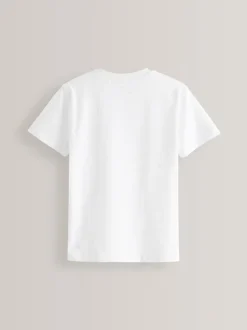 Next - T-shirt Manches courtes (3-16ans) Blanc Online