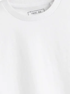 Next - T-shirt Manches courtes (3-16ans) Blanc Online