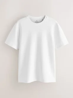 Next - T-shirt épais doux au toucher élégant Blanc Best