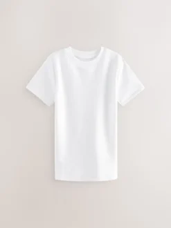 Next Blanc - T-shirt Thermal Manches courtes 2 Pack (2-16ans) Sale