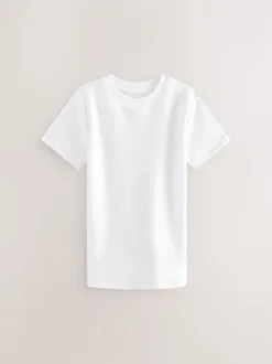 Next Blanc - T-shirt Thermal Manches courtes 2 Pack (2-16ans) Sale