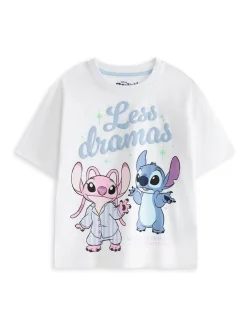 Vanilla Underground Blanc - Lot de 2 pyjamas Lilo & Stitch fille Disney Best