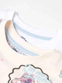 Vanilla Underground Blanc - Lot de 2 pyjamas Lilo & Stitch fille Disney Best
