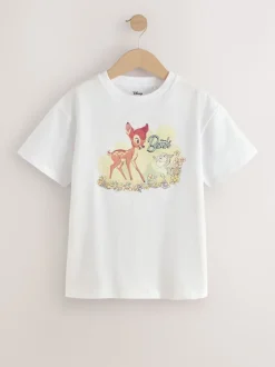 Next Blanc Bambi - T-shirt graphique surdimensionné (3-16ans) Online