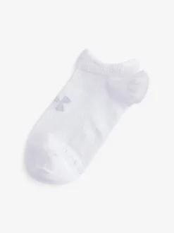 Under Armour Blanc crême - Lot de 6 paires de chaussettes essentielles invisibles Online