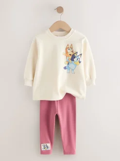 Next Blanc écru - Bluey ensemble haut à manches longues et legging (3mois-7ans) Online