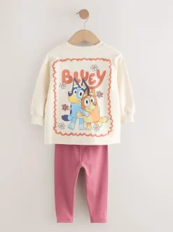 Next Blanc écru - Bluey ensemble haut à manches longues et legging (3mois-7ans) Online