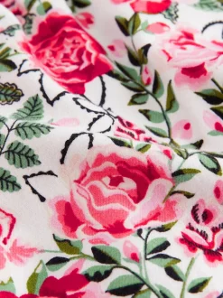 Next Blanc écru - Cath Kidston pyjama tissé à boutons et fleurs Best