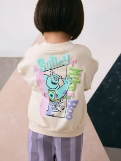 Next Blanc écru - Monsters, Inc Haut à Manches longues et Pantalons Coupe ballon (3mois-7ans) Sale