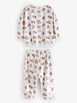 Next Blanc écru - Pyjama Cath Kidston en polaire douillette Sale