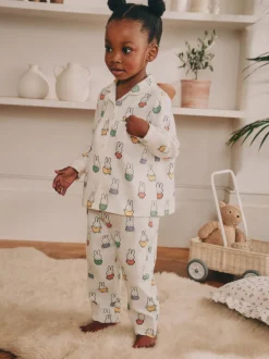 Next Blanc écru - Pyjama Miffy boutonné (9mois-10ans) Outlet