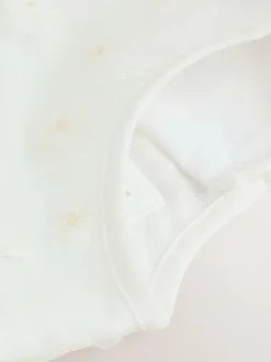 Next Blanc 3D fleurs - Robe d'occasion pour bébé (0mths-2yrs) Online