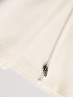 Next Blanc en maille - Cardigan Bébé Best