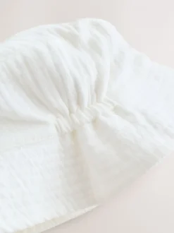 Next Blanc froissé - chapeau Bébé Bucket Sale