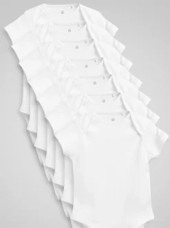 Next Blanc indispensable - Manches courtes Bodysuits