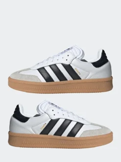 adidas originals Blanc perlé - Baskets XLG Samba Outlet