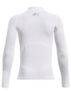 Under Armour Blanc perlé - T-shirt Heat Geat à manches longues à col fictif Online