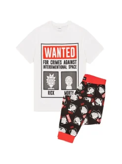 Vanilla Underground Blanc Rick & Morty - Pyjama long Outlet