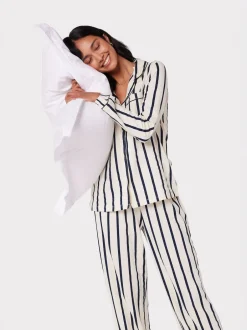 Chelsea Peers Blanc/Bleu - Ensembles de pyjamas longs Clearance