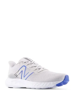 New Balance - Mens 411 Trainers Blanc/Bleu New