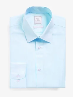 Next Blanc/bleu clair/rose clair - Lot de 3 chemises Oxford élégantes à manchette simple facile d’entretien Online