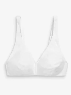 Next Blanc/bleu marine/rose - Lot de 3 soutiens-gorge en mélange de coton Ultimate Comfort Non rembourré sans armature Online