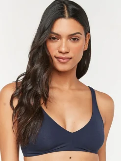 Next Blanc/bleu marine/rose - Lot de 3 soutiens-gorge en mélange de coton Ultimate Comfort Non rembourré sans armature Online