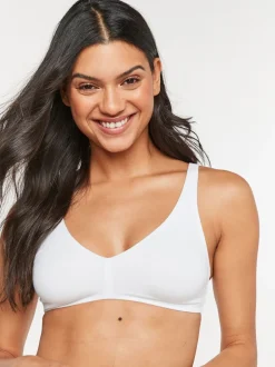 Next Blanc/bleu marine/rose - Lot de 3 soutiens-gorge en mélange de coton Ultimate Comfort Non rembourré sans armature Online