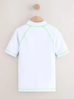 Next - Gilet anti-éclaboussures (3-16ans) Blanc/bleu Sonic Hot