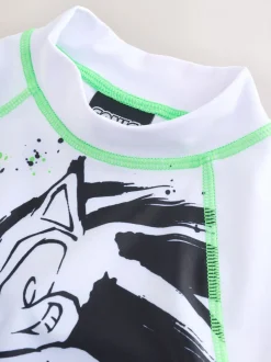 Next - Gilet anti-éclaboussures (3-16ans) Blanc/bleu Sonic Hot