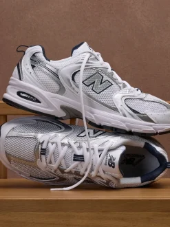 New Balance - Womens 530 Trainers Blanc/Gris Clearance