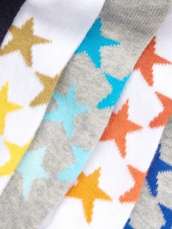 Next - Paquet de chaussettes de sport en coton riche 7 Blanc/Gris New