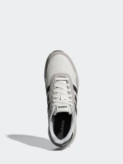 adidas - Exécuter 60s 4.0 Formateurs Blanc/Noir Sale