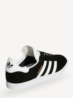 adidas originals - Gazelle Trainers Blanc/Noir Outlet