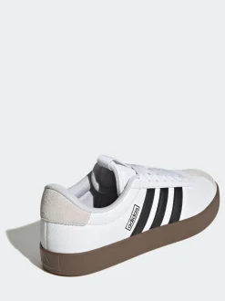 adidas - VL Court 3.0 Formateurs Blanc/Noir Hot
