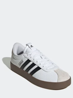 adidas - VL Court 3.0 Formateurs Blanc/Noir Hot