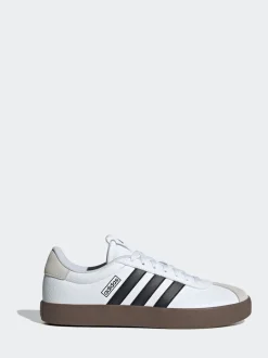 adidas - VL Court Trainers Blanc/Noir Outlet
